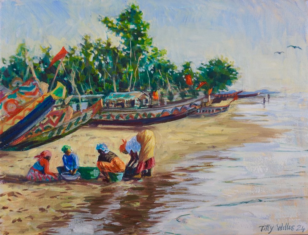Beach Life, Abene Senegal by Tilly Willis