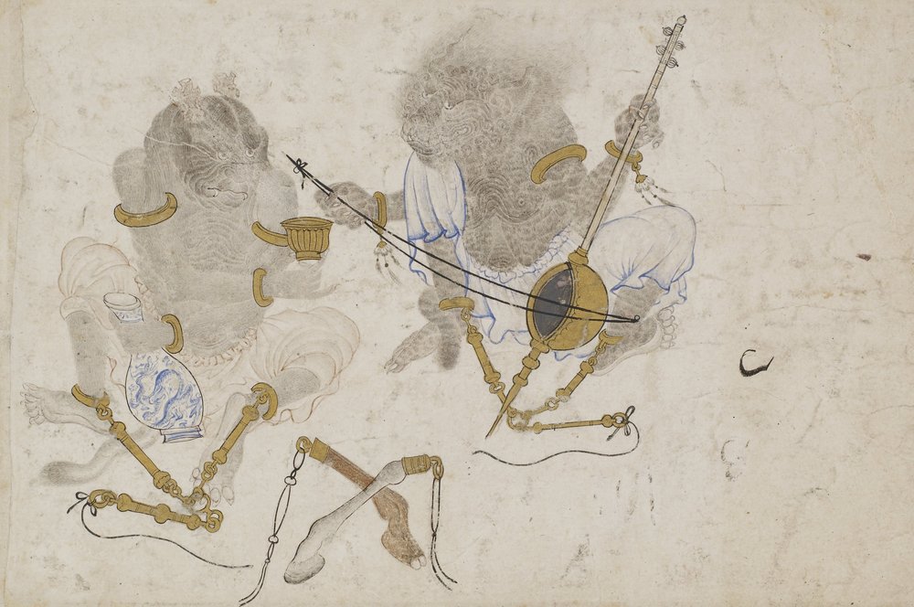 Two Demons, Fettered by Unbekannt Unbekannt