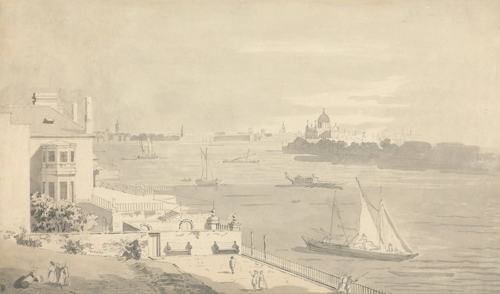 View of London from Richmond House, Whitehall by Unbekannt Unbekannt