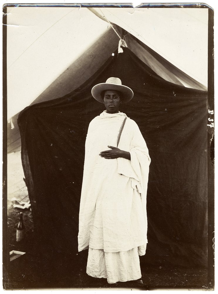 Abyssinian woman, c.1910 by Unbekannt: Buy fine art prints
