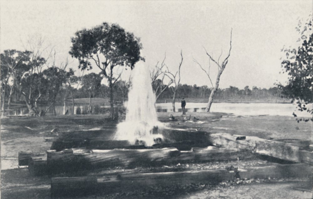 An Artesian Well by Unbekannt: Buy fine art print
