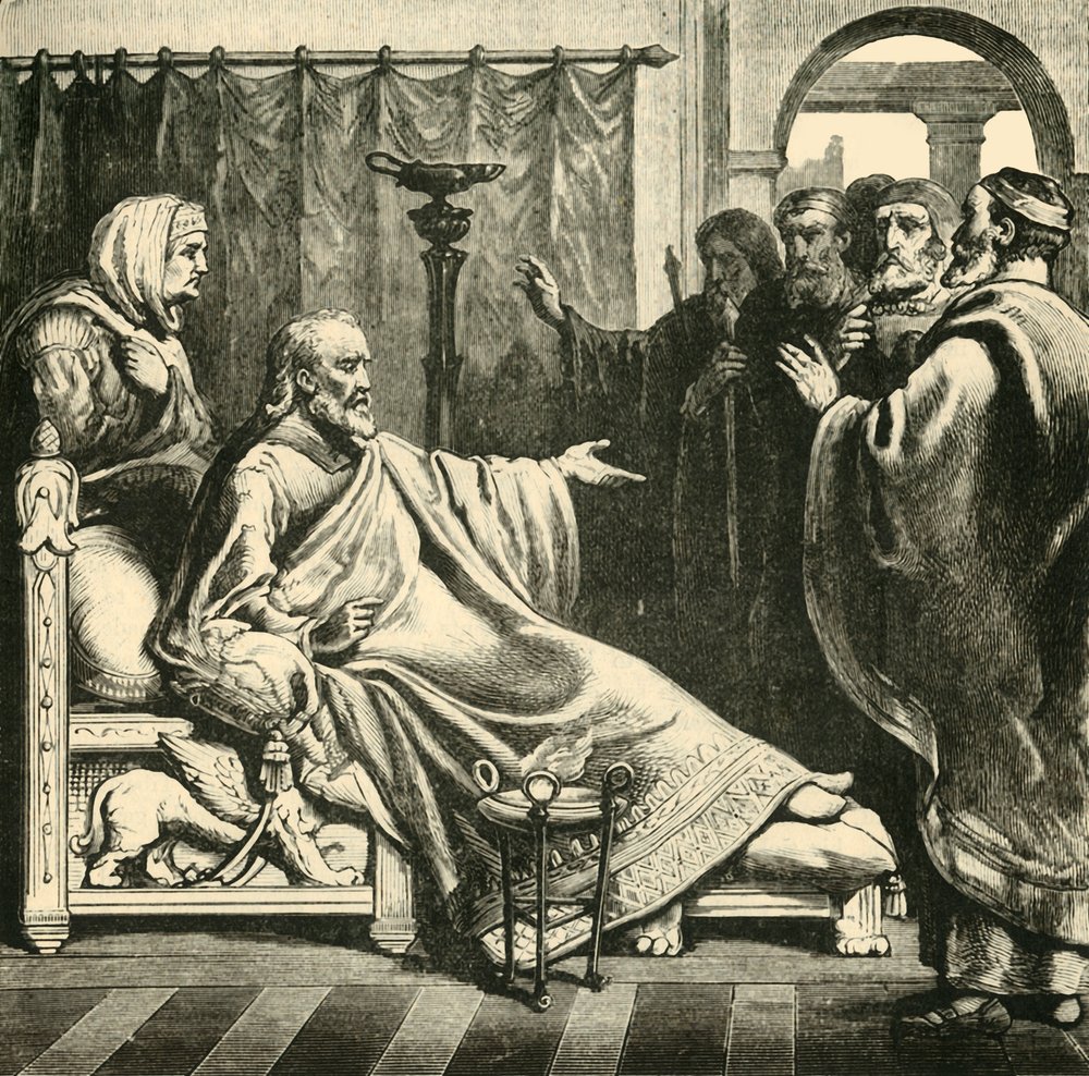 Death of Augustus by Unbekannt