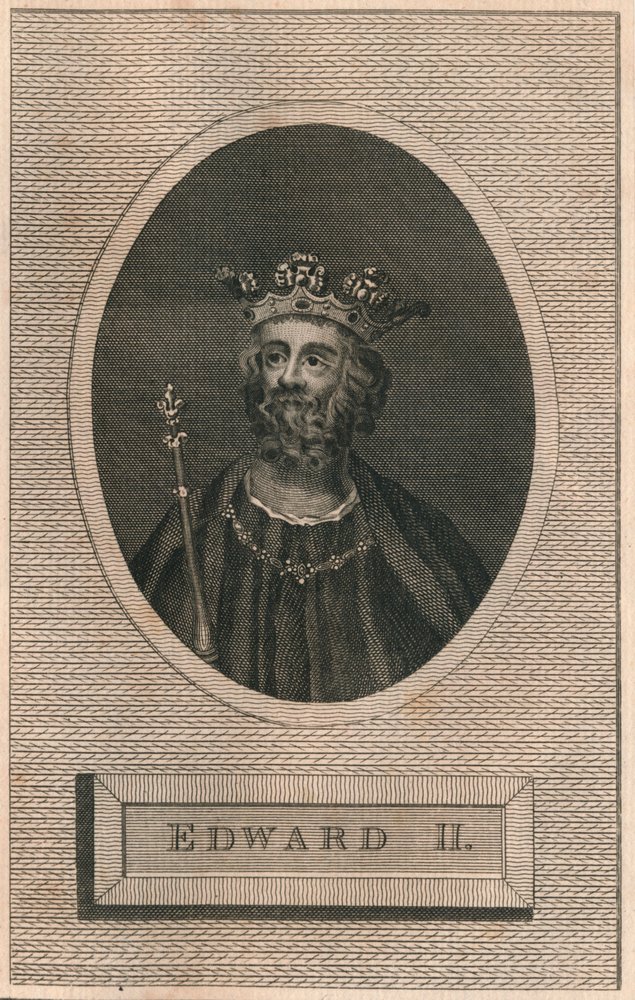 King Edward II by Unbekannt: Premium art reproduction