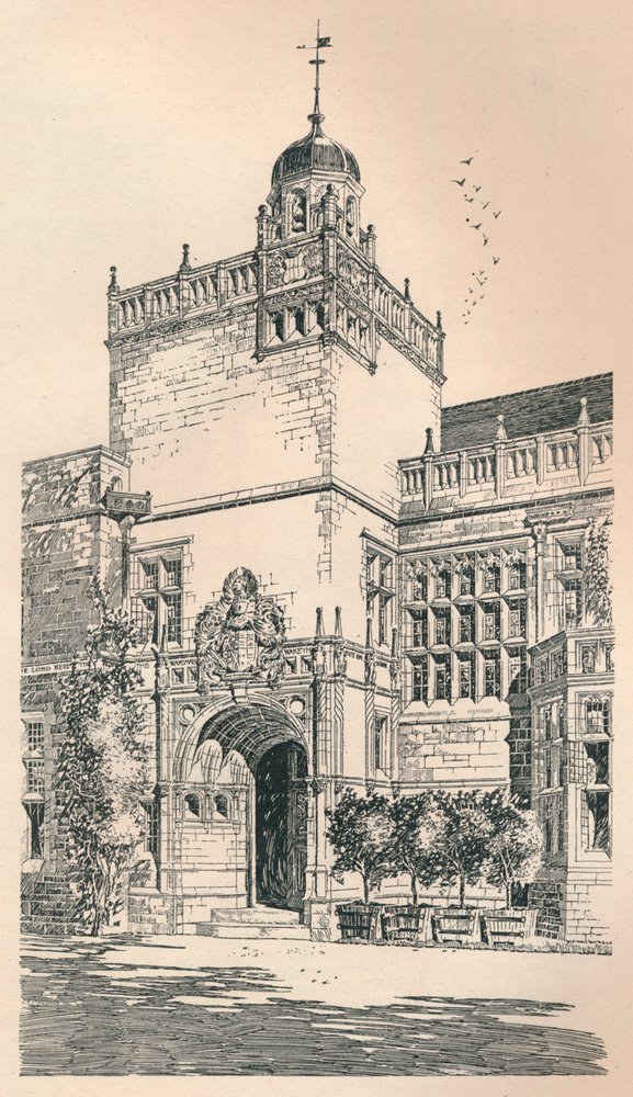 Peverey, Shropshire, Sir Aston Webb. P.R.A. Architect by Unbekannt
