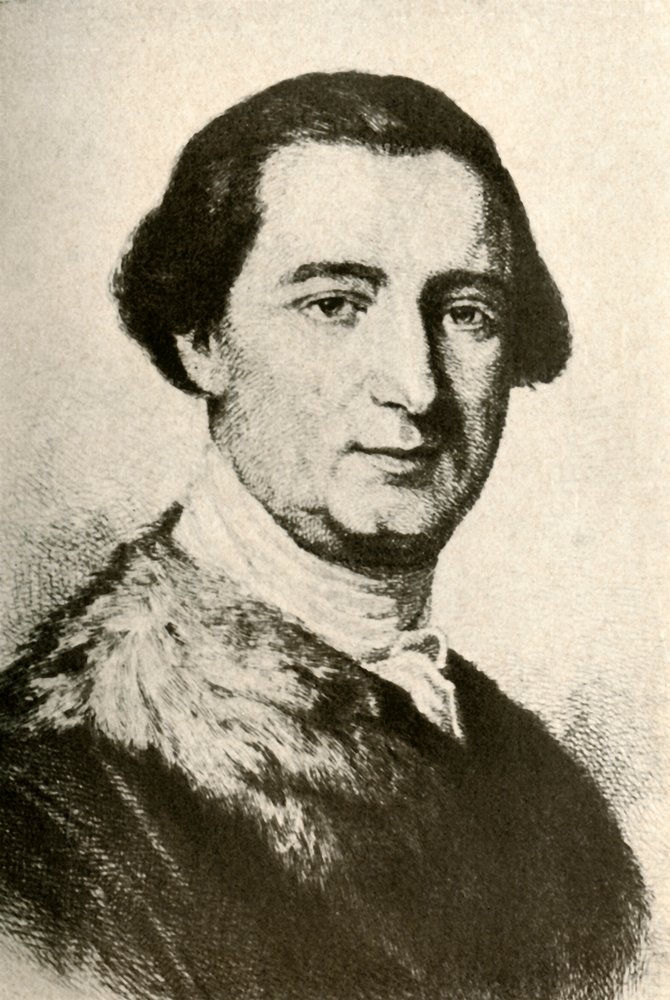 Portrait of John Penn, Colonial Governor, showing fur-trimmed coat by Unbekannt