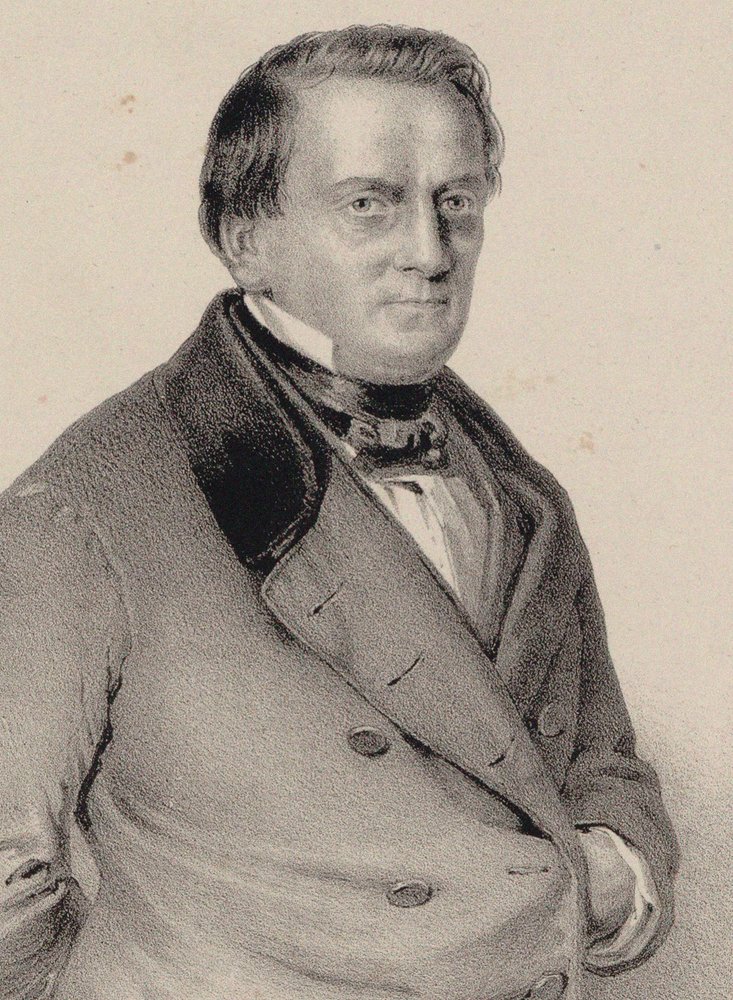 Portrait of the Composer Franz Lachner by Unbekannt