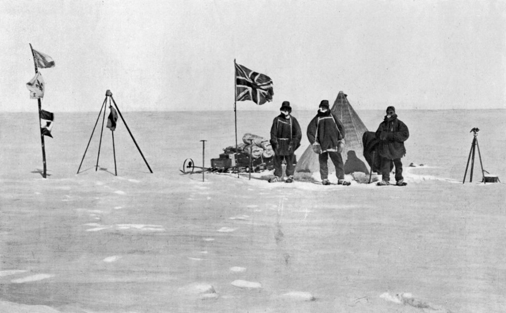 The Shackleton camp, Antarctica, Christmas Day by Unbekannt