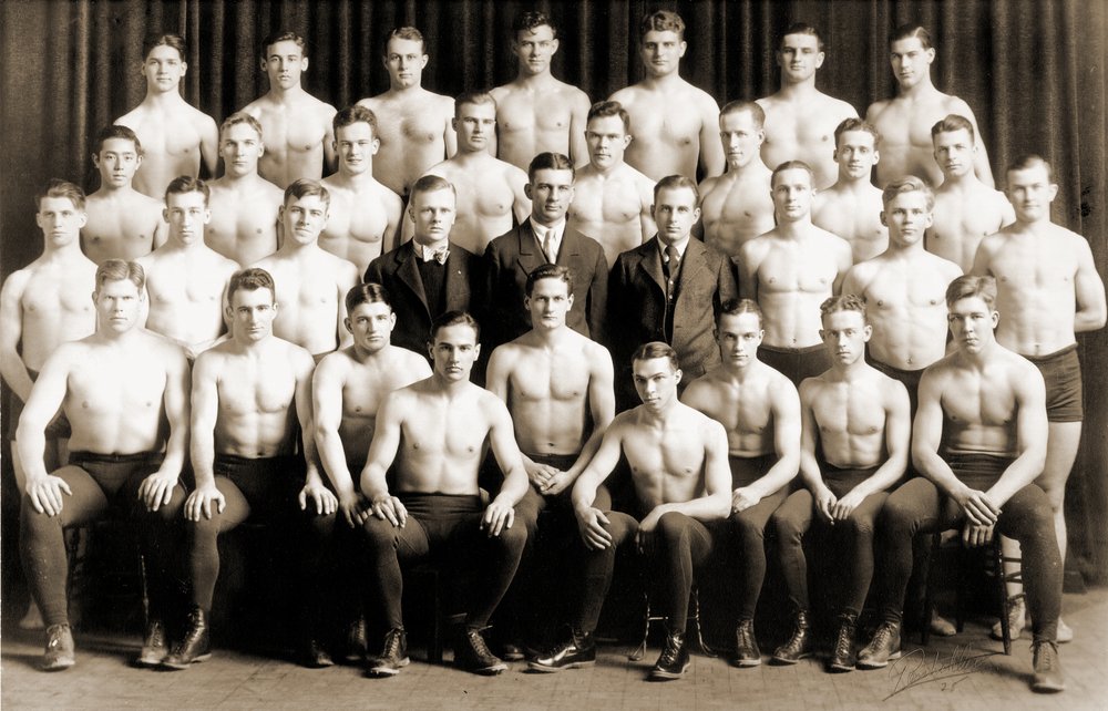 University of Michigan Wrestling Team by Unbekannt Unbekannt