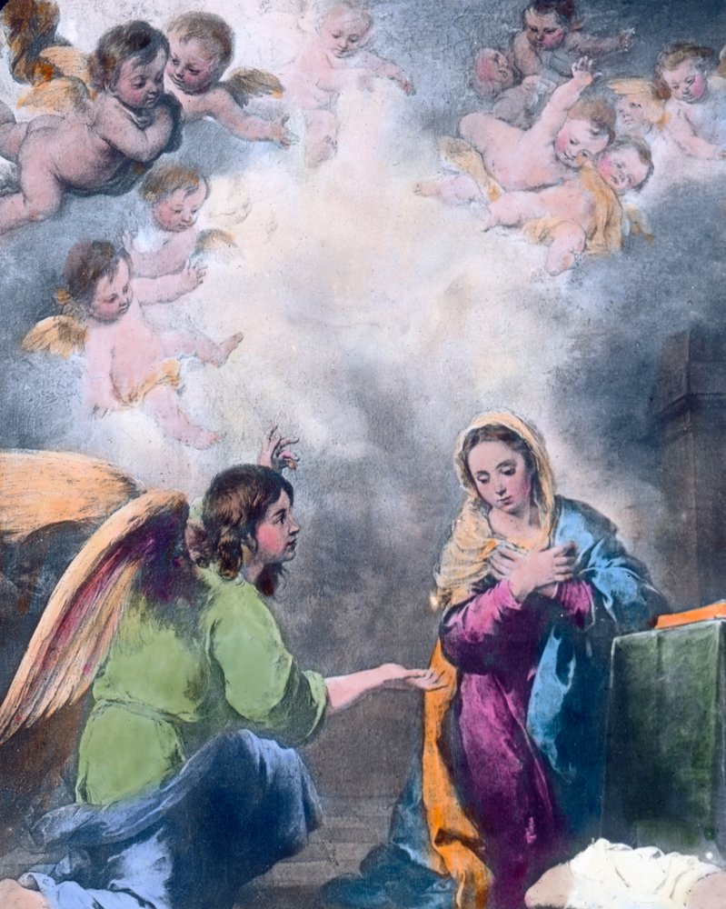 Annunciation of Mary by Unbekannter Künstler