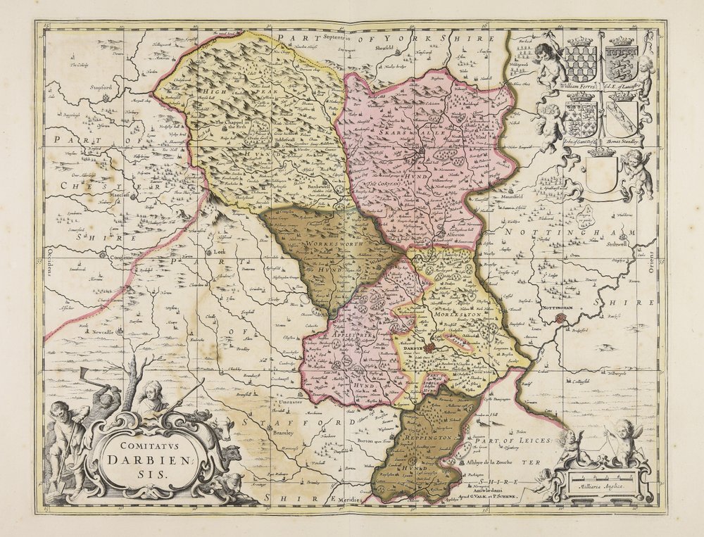 Comitatus Darbiensis by Unbekannter Künstler