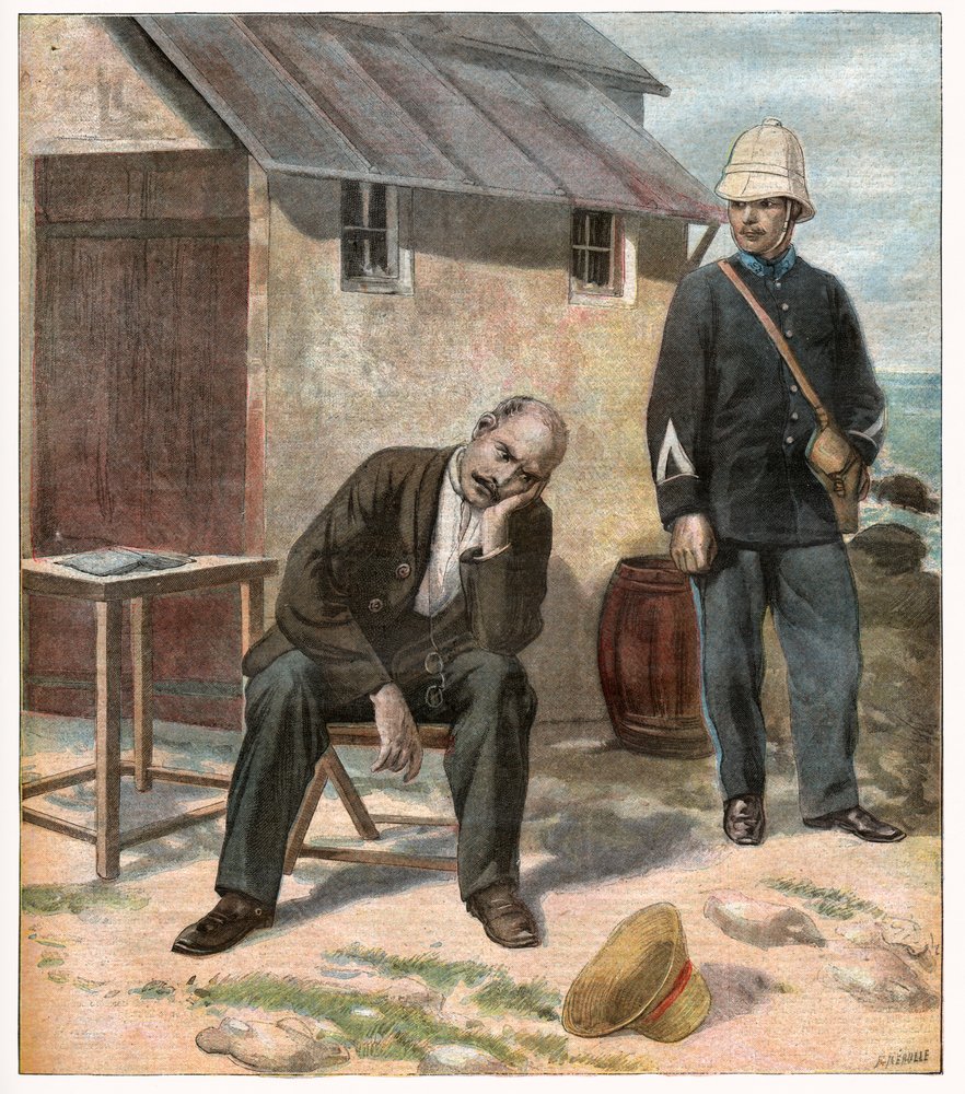 Dreyfus case. 1896 by Unbekannter Künstler