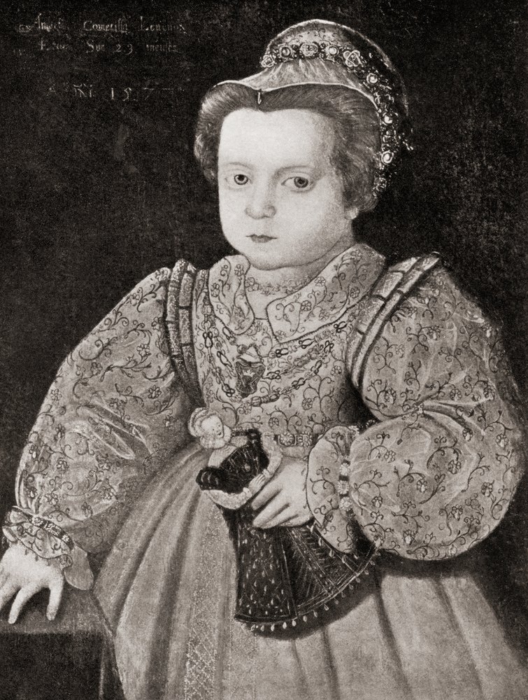 Lady Arbella Stuart as a Child, from The Girl Through the Ages ...