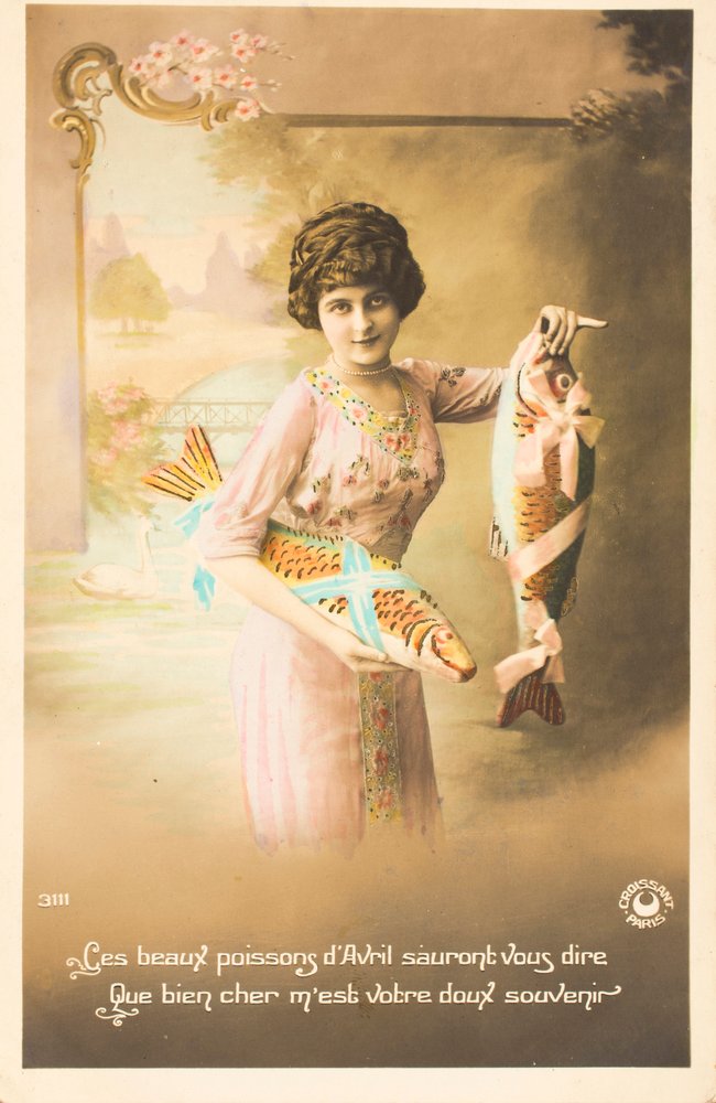 April Fish by William M. Timlin: Premium art reproduction