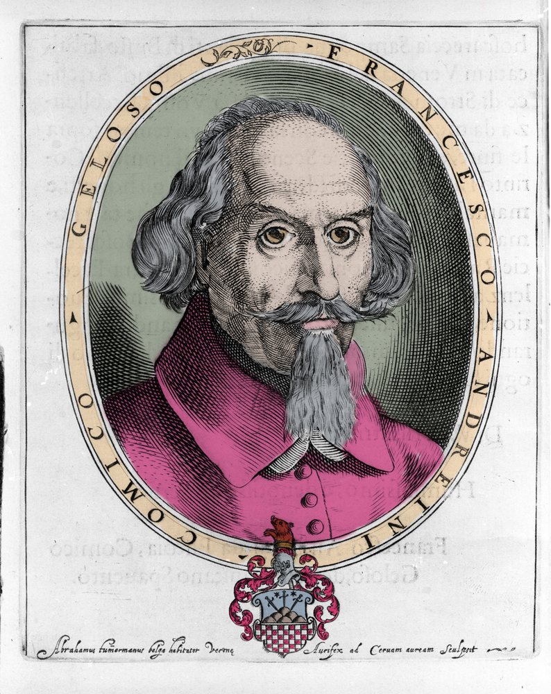 Francesco Andreini, Italian actor and playwright of the Commedia dell ...