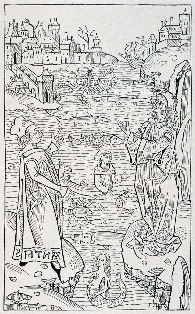 Marine Animals and Monsters - Title Page of the Chapter 