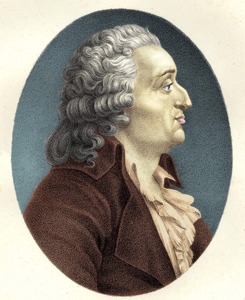 Portrait of Marquis de Condorcet (1743-1794) by Unknown artist