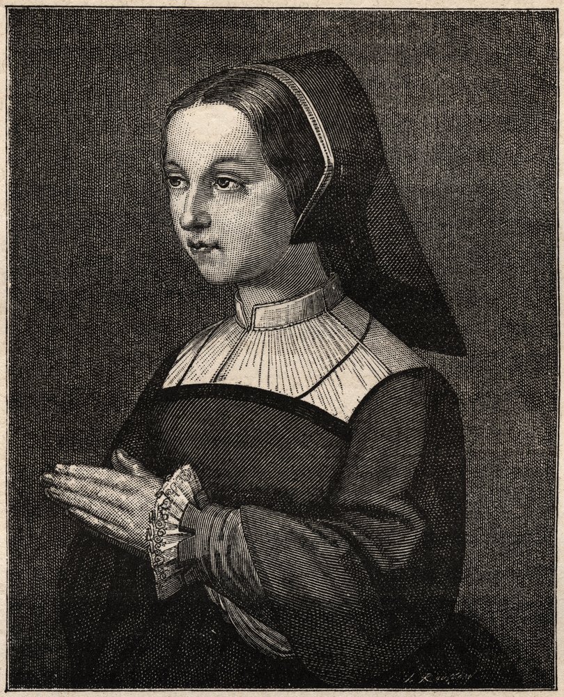 St Jane Frances de Chantal - Portrait of Saint Jane Frances de