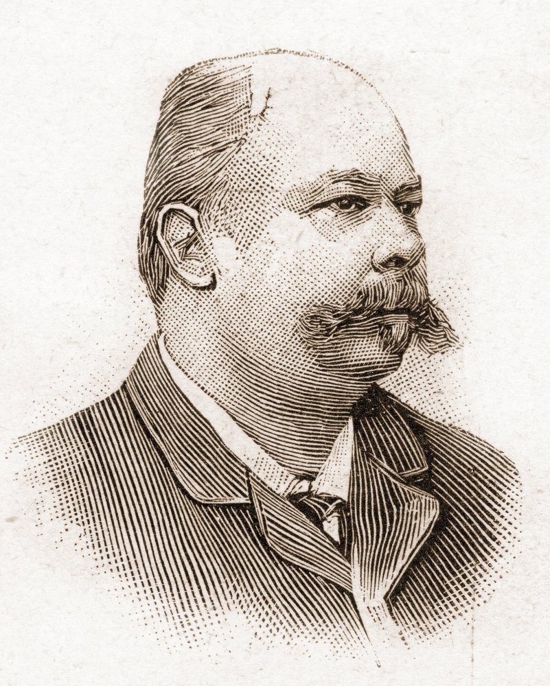 The Members of the Academy Francaise in 1895: Portrait of Henri Meilhac, French Playwright by Unknown artist