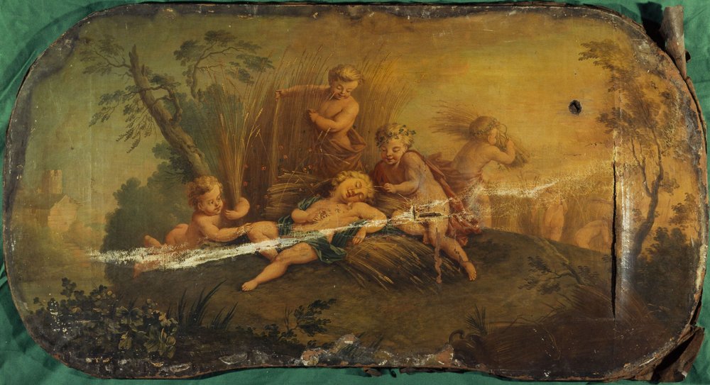 Harvesting Children or Summer, between 1701 and 1800 by Unknown artist