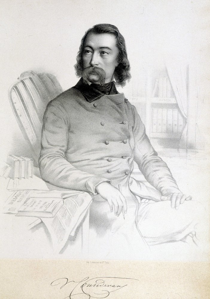Portrait of Barthelemy Prosper Enfantin, dit le Père Enfantin (1796-1864), Saint-Simonian by Unknown artist