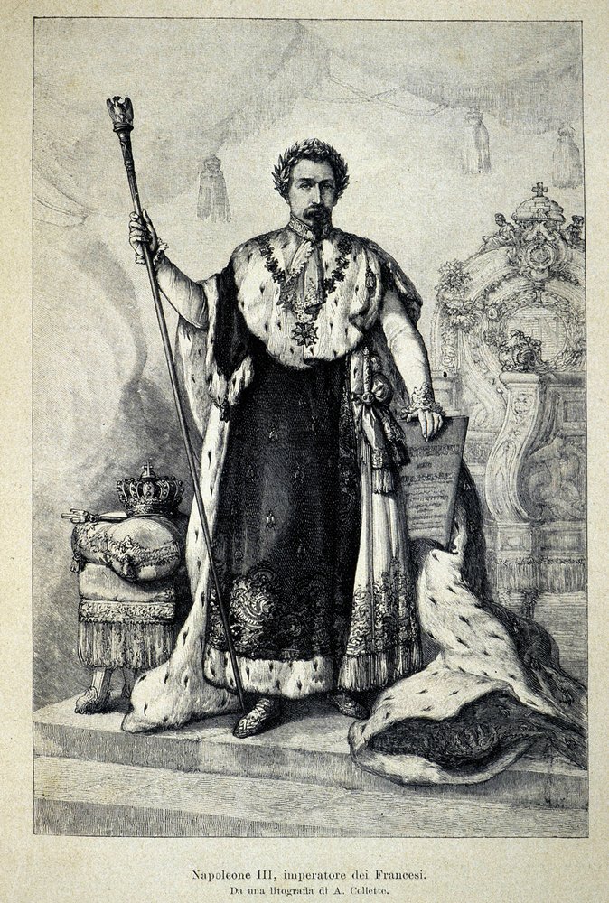 Portrait of Napoleon III as Emperor by Unknown artist