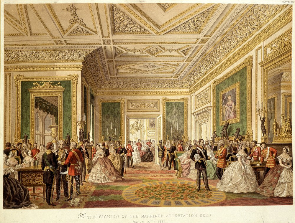 The Marriage of Prince of Wales Edward VII by Unknown artist