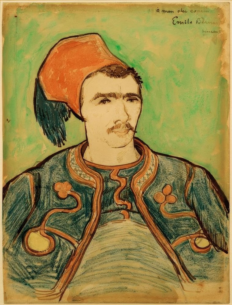 Zuave by Vincent van Gogh
