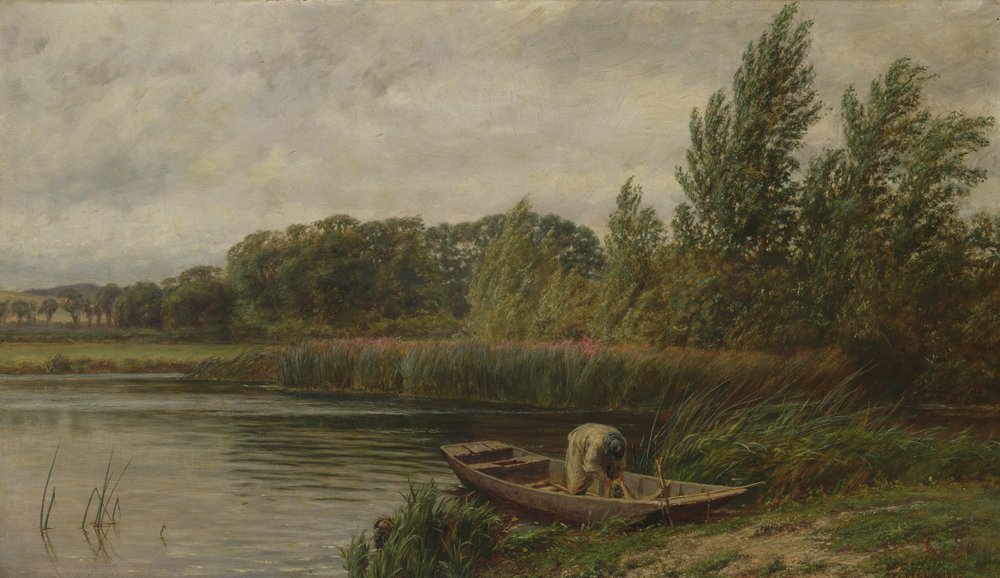 Windy Day on the Thames by Walter Field