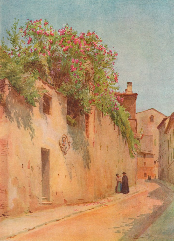 Via Delle Sperandie, Siena by Walter Frederick Roofe Tyndale