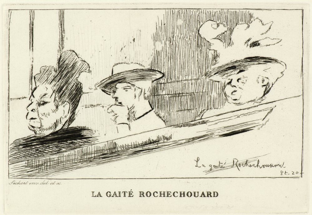La Gaite Rochechouart by Walter Richard Sickert