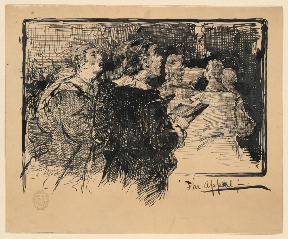 The Appeal by Walter Shirlaw