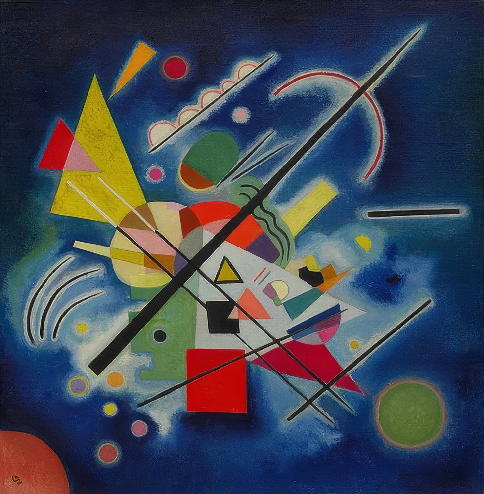 Blue Picture, 1924 by Wassily Kandinsky