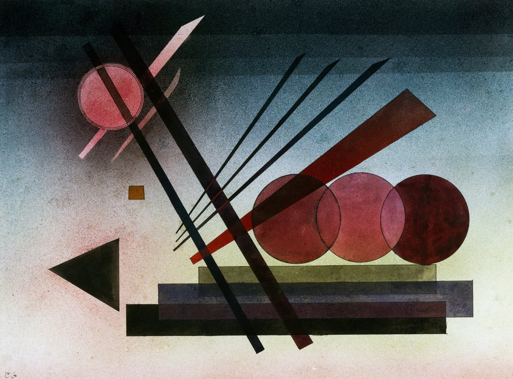 Floating Force by Wassily Kandinsky