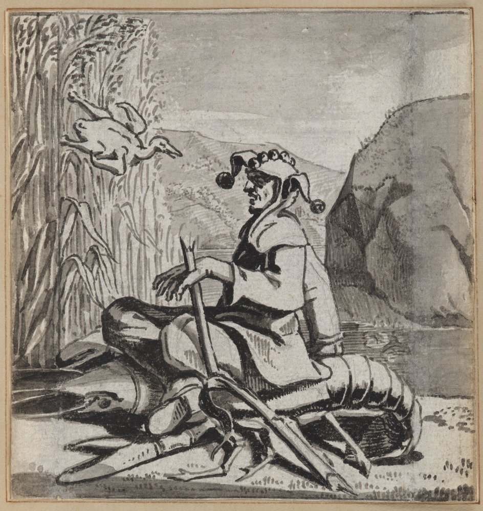 The Foul-Mouthed Fool by Wilhelm Stettler