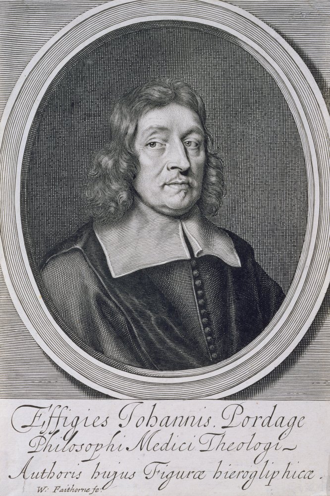Portrait of John Pordage by William Faithorne