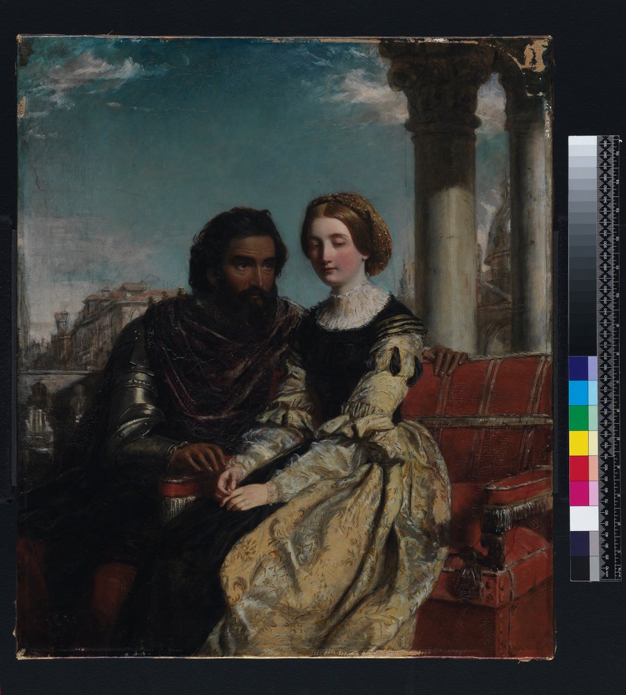 Othello and Desdemona, c.1840-56 by William Powell Frith