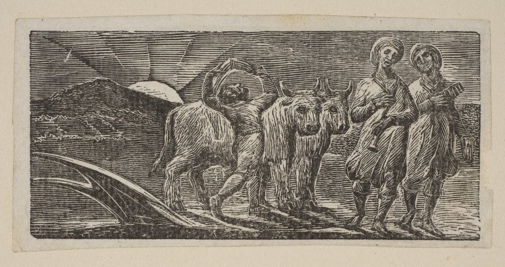 Boy Returning Joyfully, with Plough and Oxen, from Thornton