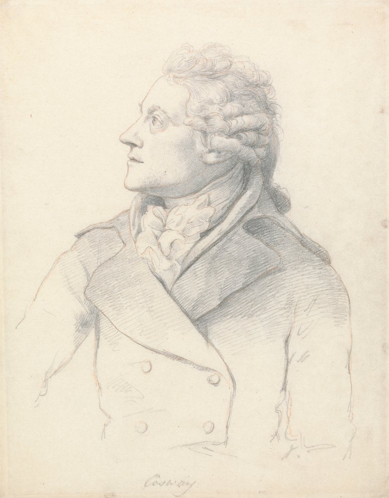Portrait of Richard Cosway by William Daniell