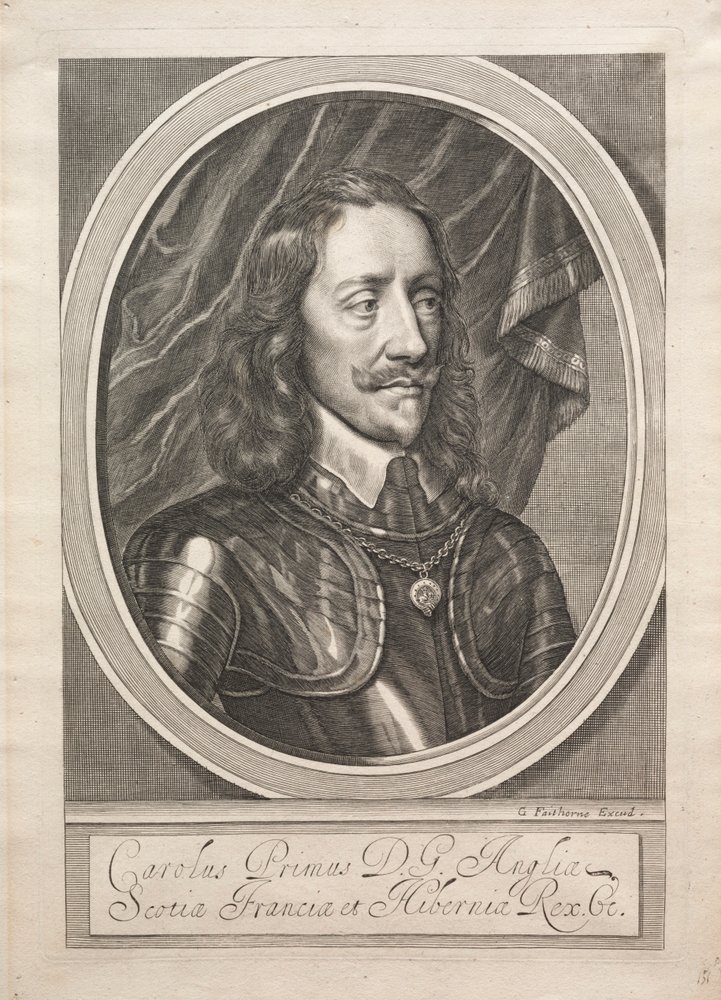 Charles I by William Faithorne
