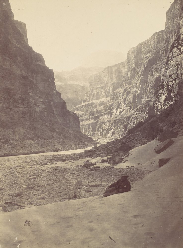 Grand Canyon of the Colorado River, Mouth of Kanab Wash, Looking West