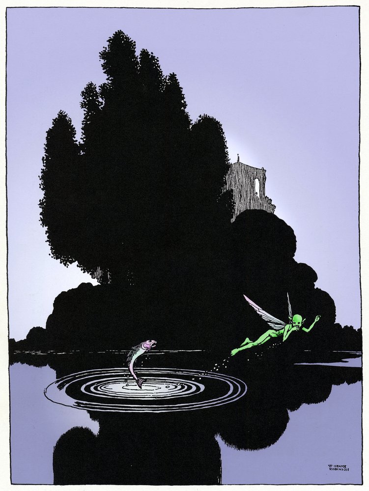 An Elf on the Introductory Page of Act IV of 