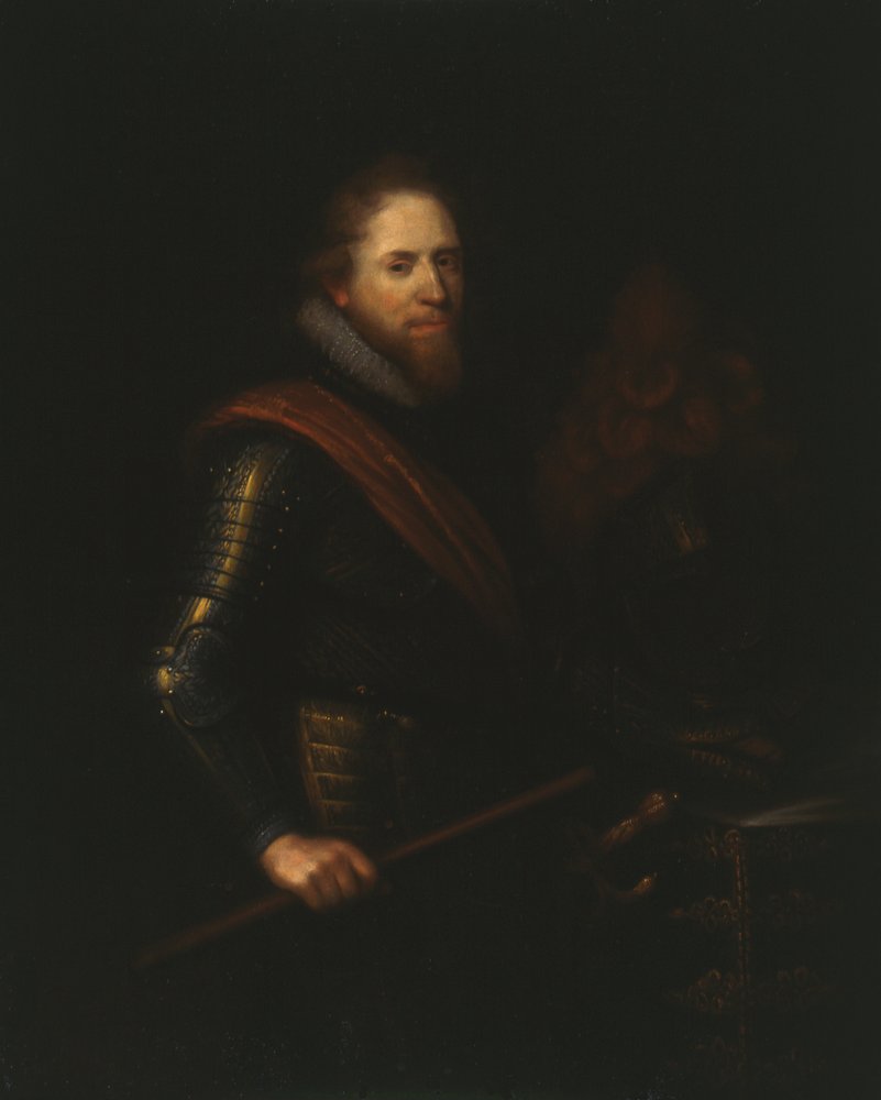 Portrait of Maurits van Oranje-Nassau (1567-1625) by anonymous