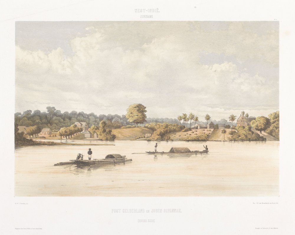 View of Post Gelderland and Jewish Savannah
