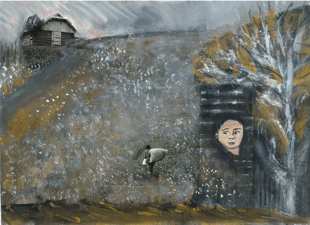 Rural Field Hidden Gaze by Agnieszka Paluch