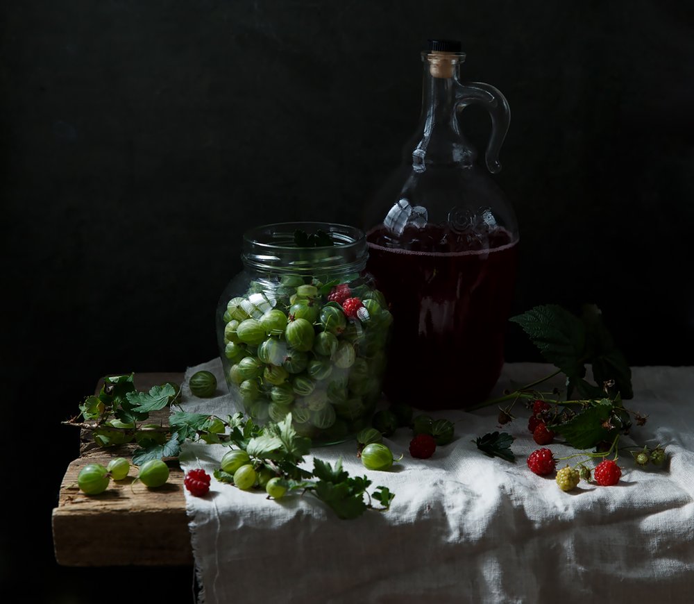Fresh Berry Still Life by Ala Pneuma