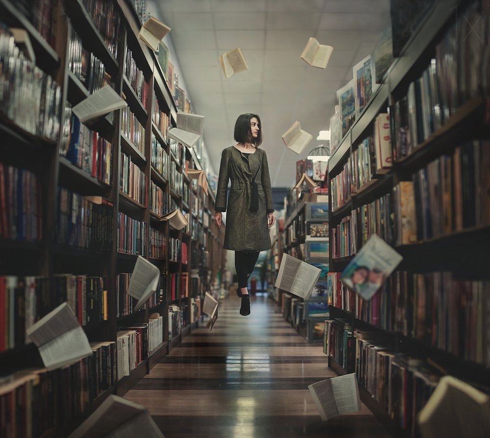 Floating Library Dream by Alexandar Lazarov