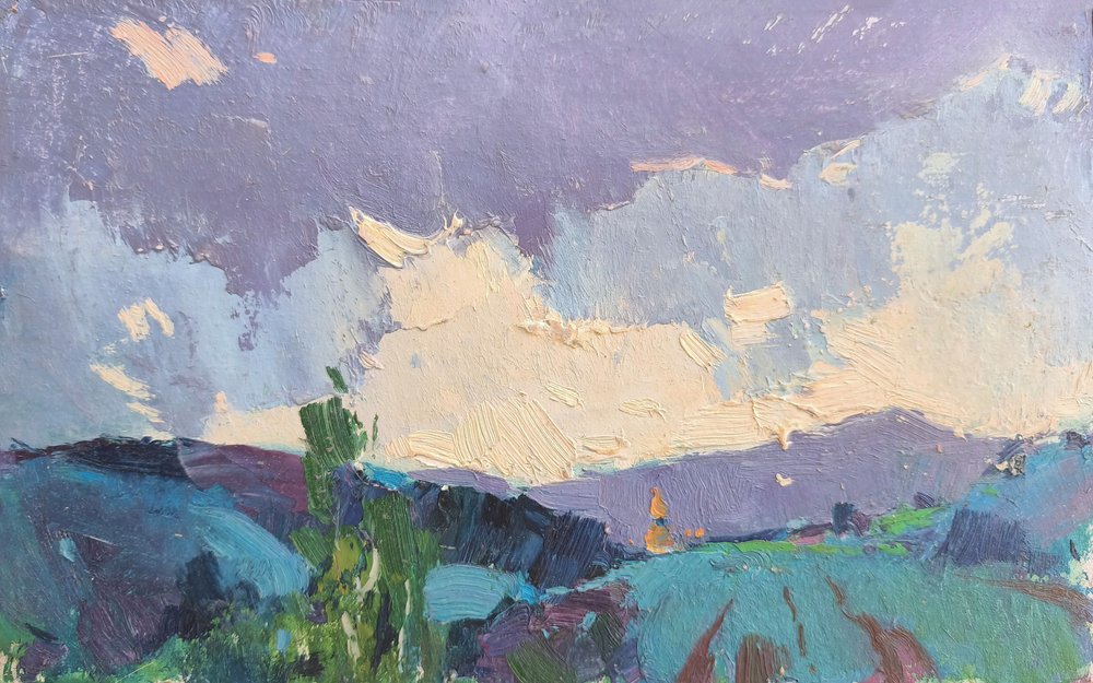 Dramatic Mountain Sky by Alexander Shandor