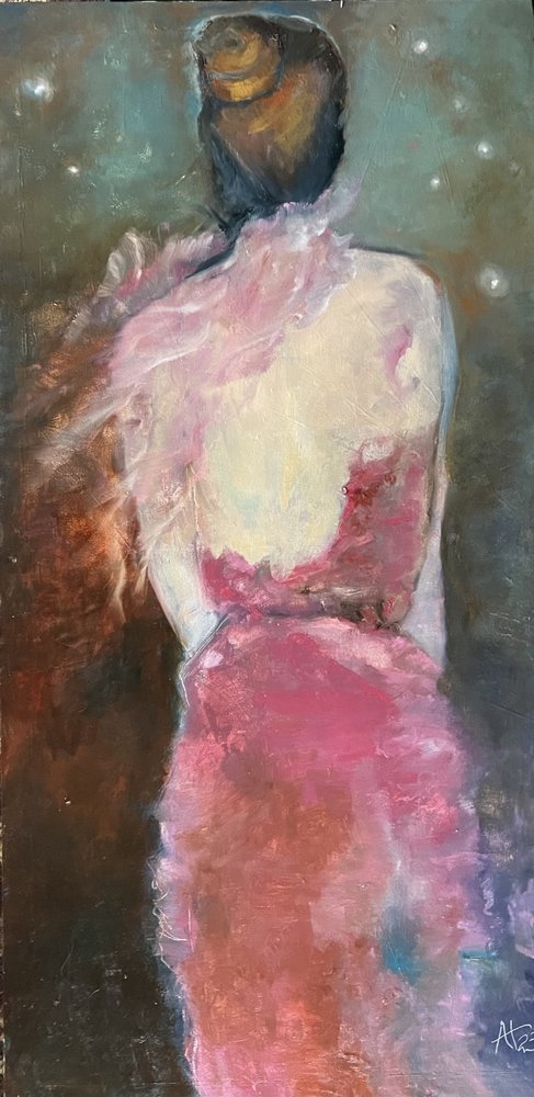 Dreamy Pink Night by Alexandra Higgins