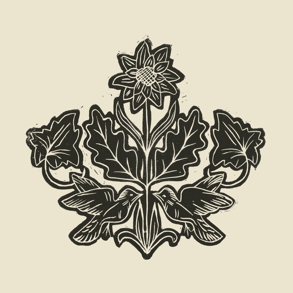 Elegant Floral Birds by Alexandra Weise