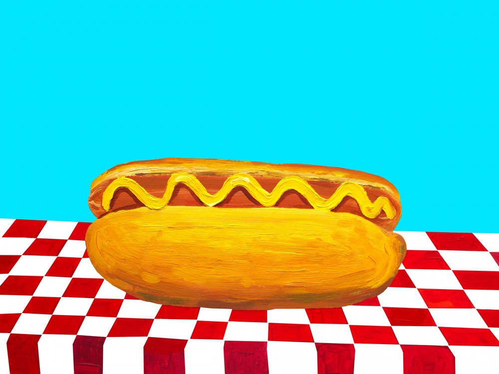 Classic Hot Dog Picnic by Alice Straker